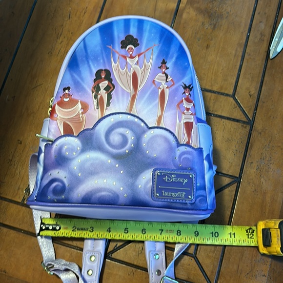 NWOT HERCULES ZERO TO HERO LOUNGEFLY BACKPACK - Picture 1 of 3